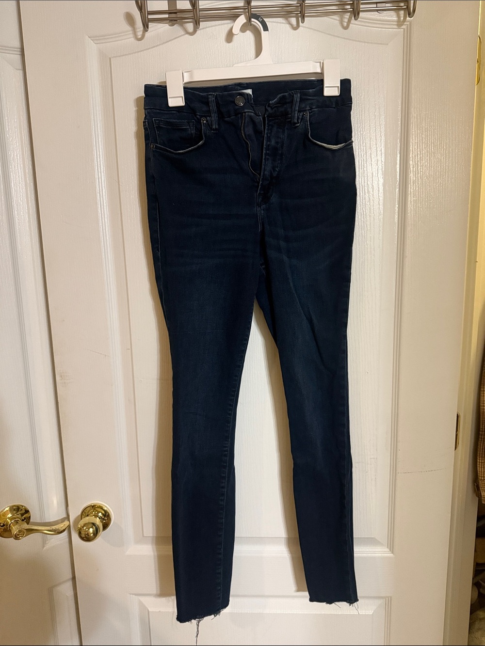 Good American Dark Blue Skinny Jeans
